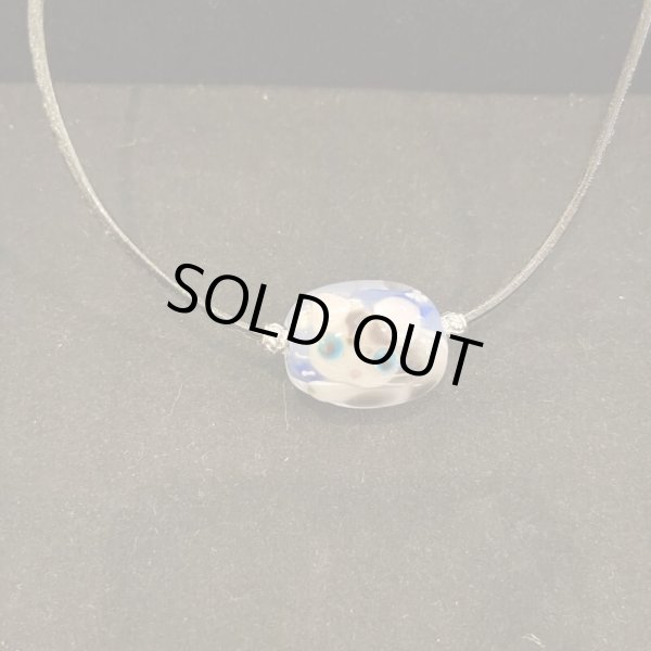 画像2: とんぼ玉ペンダント　玉猫 (2)