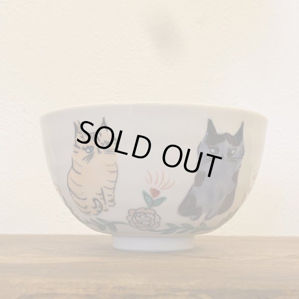 画像3: 九谷焼　茶碗(色絵) (3)