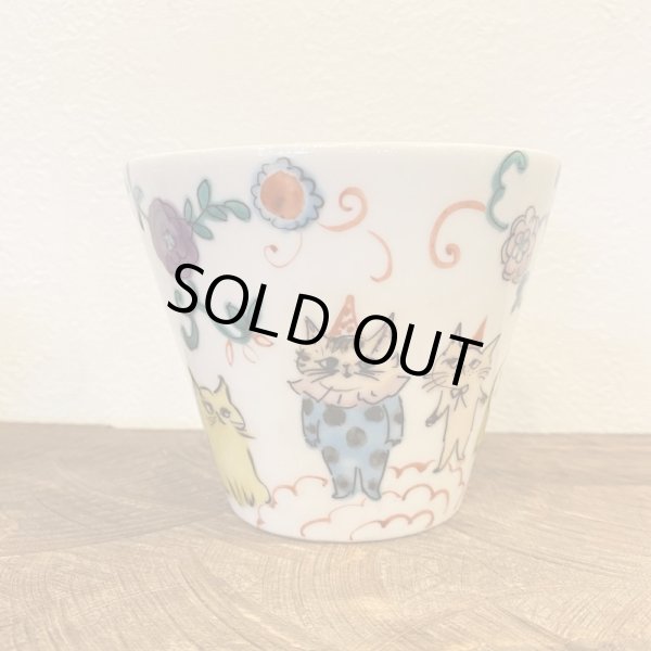 画像3: 九谷焼　手捻りフリーカップ (3)