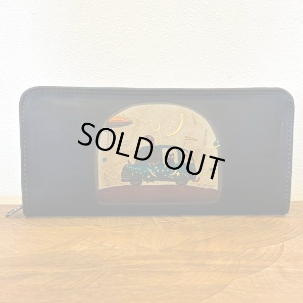 画像1: ファスナー付長財布 (1)