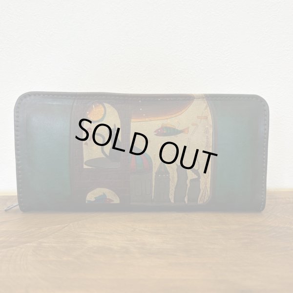 画像1: ファスナー付長財布 (1)