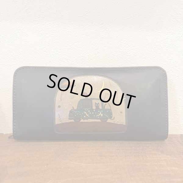 画像1: ファスナー付長財布 (1)