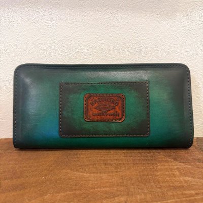 画像1: ファスナー付長財布