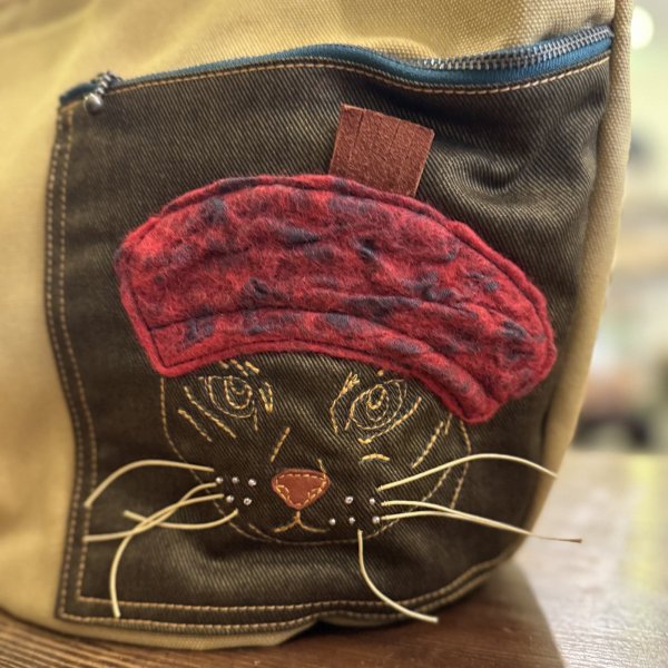 画像3: 【限定品】にゃんにゃんトートバッグ (3)