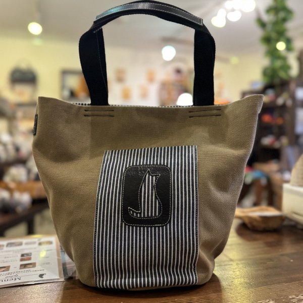 画像2: 【限定品】にゃんにゃんトートバッグ (2)