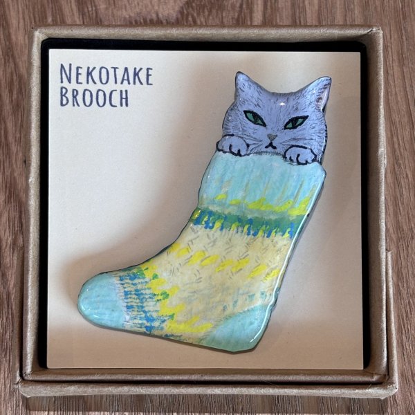 画像1: 手書きブローチ (1)