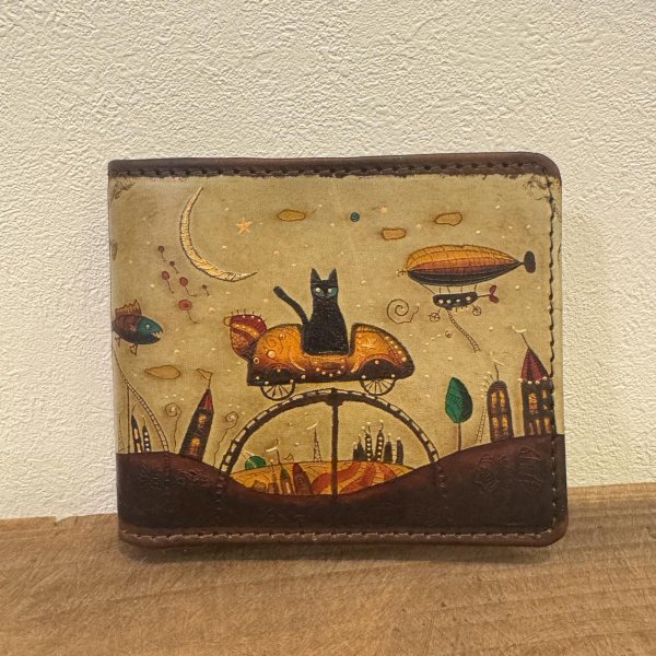 画像1: 二つ折財布 (1)